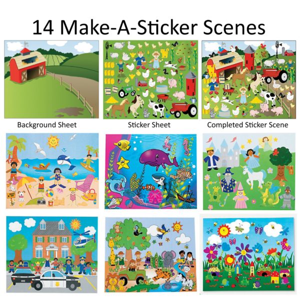 14 Make a sticker scenes
