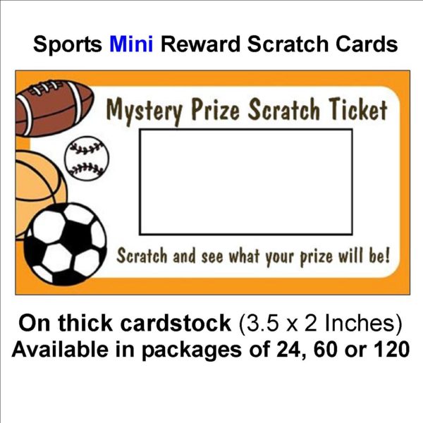 sports scratch cards