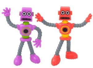Purple and Red Robot Fidgets