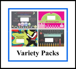 Variety Pack Scratch Cards